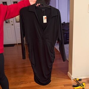 Torrid Classic Black Blouse